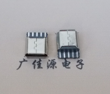 钦州Micro USB5p母座焊线 前五后五焊接有后背