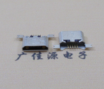 钦州MK USB B Type 沉板0.9母座后两脚SMT口不卷边