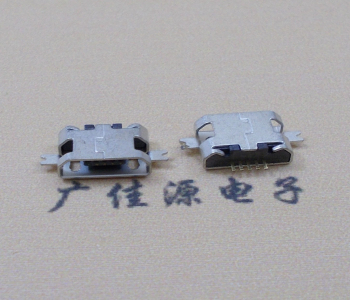 钦州MICRO USB B型口 两脚SMT沉板0.7/1.0/1.6直边
