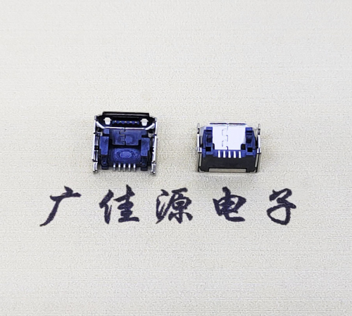 钦州MICRO USB5pin加高母座 垫高1.55/2.5/3.04/4.45尺寸接口